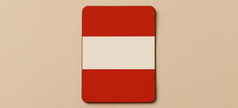 Red White Red card